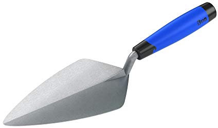 Bon 72-519 Brick Trowel Forged 9-inch Narrow London Comfort Handle