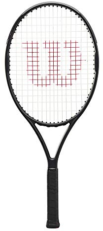 Wilson Tennisschläger Pro Staff 25 V13.0, Jugendliche, Carbonfaser, Schwarz, WR050310U