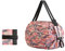 Juliyeh 2 Stück faltbare Einkaufstasche, waschbare Einkaufstasche, Reisetasche in einer einschulterigen tragbaren Tasche für den Kauf von Gemüse, Einkaufen, Reisen, rosa, L, rose, L, Böhmisch