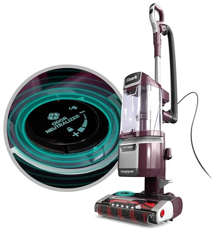 Shark LA702 Rotator Pet Lift-Away ADV Upright Vacuum with DuoClean PowerFins HairPro & Odor Neutralizer Technology, Wine Purple