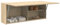 Eiche Badezimmer Hängeschrank 100x25x40cm Premium Holzwerkstoff Wandschrank für Küche und Bad