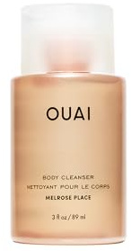 OUAI Body Cleanser Travel Size, Melrose Place - Foaming Body Wash with Jojoba Oil & Rosehip Oil to Hydrate, Balance & Soften Skin - Paraben, Phthalate, Sulfate Free Skin Care Products