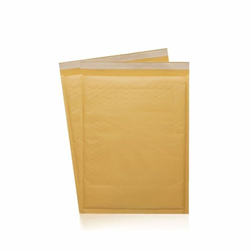Padded Bubble Envelopes Peel and Seal Protective Postal Mailers Tear-Resistant, Packaging Shipping,Self-Adhesive Pack of 2 F Size (220X340MM)