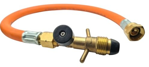 DN Autogas Parts Tuyau de gaz propane LPG 450 mm POL vers W20 (M20 x 1,5) avec EFV – Tuyau de sécurité haute pression pour caravane et camping-car