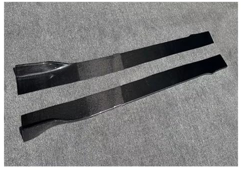 För Panamera 970 2010-2016 Body Kit Lip Spoiler Splitter Kolfiber Sidokjol Sidokjol