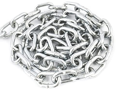 a partir de 1m chaîne acier zingué lien court 8mm