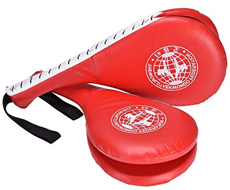 1 Paar Boxing Pads Double Target Pads f¨¹r Karate Taekwondo Training Langlebig STO?d?mpfend
