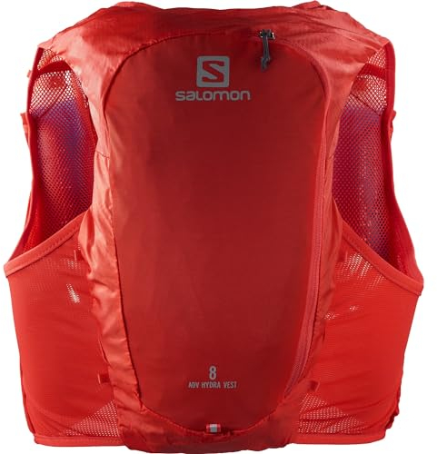 Salomon Adv Hydra Vest 8 Unisex Hydration Vest Trail running Hiking, Comfort and Stability, Quick Access to Hydration, and Simplicity