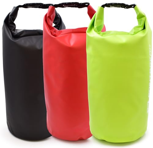 M.Y Point Break Green 10L Dry Bag | Adjustable Strap | Waterproof Dry Bag for Kayaking, Fishing, Canoeing, Hiking