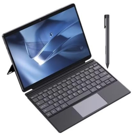 FKONGD 2024 Hi10 Max 2 IN 1 Tablet Laptop Intel Core N100 12.96 3K IPS Screen 12GB RAM 512GB SSD Tablets Windows 11 2.4G/5G Wifi(include keyboard and stylus included)