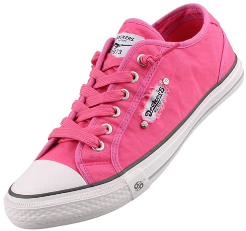 Dockers by Gerli Canvas Sneaker Pink/Weiß EU 44