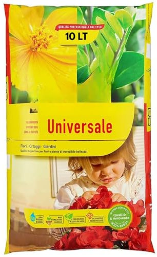 Gardenhome® Universale, Terriccio per Fiori, Ortaggi e Giardini, Substrato con Sostanze Organiche Naturali, ideale per piante verdi (10)