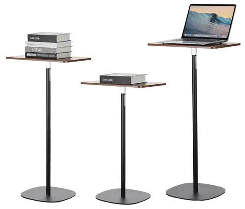 YOKIVE Supporto Per Libri Regolabile In Altezza Da 18,5-47,2 Con Clip Per Pagine Per Libri Di Cucina Laptop Spartiti Musicali, Nero