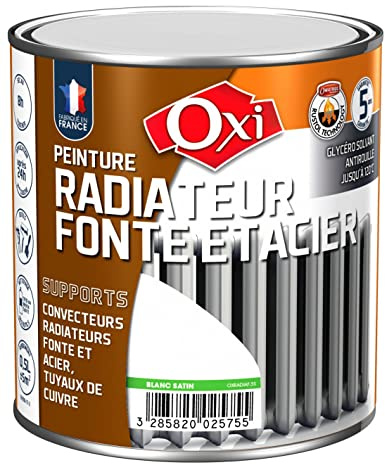 Oxi RADIAF.5S Radiateur spécial fonte 0,5 L Blanc Satin