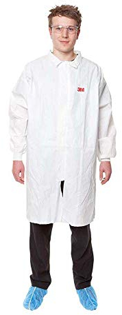 3M 4440-L Laborkittel, Weiß, 2XL