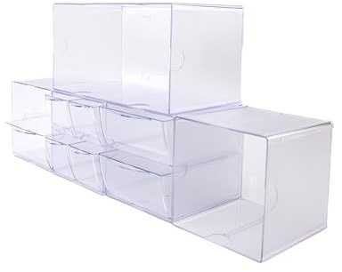Deflecto Ultimate Cube Storage Bundle Modular and Expandable Desktop Storage Solution for Stationery and Crafting Storage