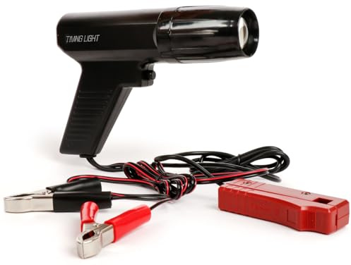 Unbekannt Zündpistole Zündeinstelllampe Zündzeitpunktpistole Timing Light Blitzlampe 6V, 12V zur Einstellung des Zündzeitpunkts Stroboskoplampe