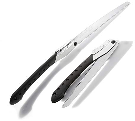 Silky BigBoy 360 - Sierra plegable japonesa (incluye caja grande), color negro