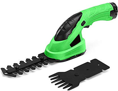 Cisaille à Gazon sans Fil au Lithium-ION 3,6 V, Coupe-Herbe à Batterie, Tondeuse à Gazon sans Fil, Coupe-Bordures, Tondeuse à Main, cisaille à Gazon électrique, Parfait pour Les Feuilles et Les débr