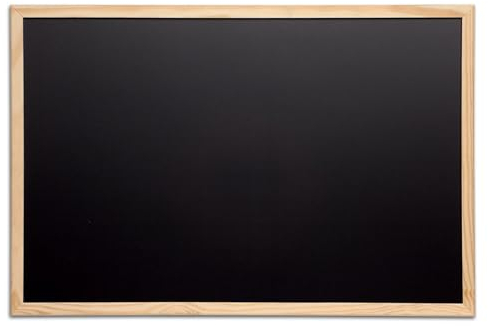 MAUL Kreidetafel 60x80 cm | Tafel mit Holzrahmen zum Beschriften mit Kreidestifte | Kreidetafel zum Aufhängen mit Rahmen | Einsetzbar als Planer, Dekoration für Büro und Gastronomie | Holz