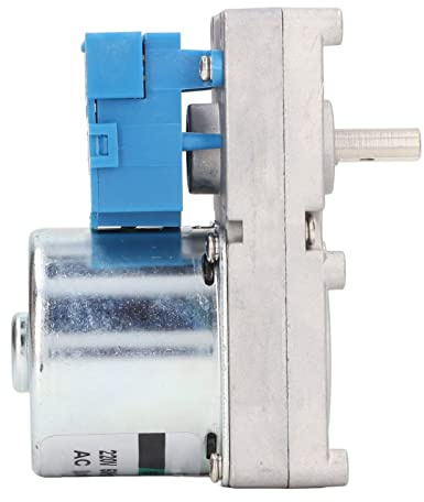 ACOGEDO Motore di Alimentazione a Coclea Durevole 20 W con Bobina in Ottone Pura per Stufa a Pellet e Camino Elettrico Forte conducibilità 270 Kg.cm per Motore a Pellet in Legno AC220V 2R/min (2r/min)