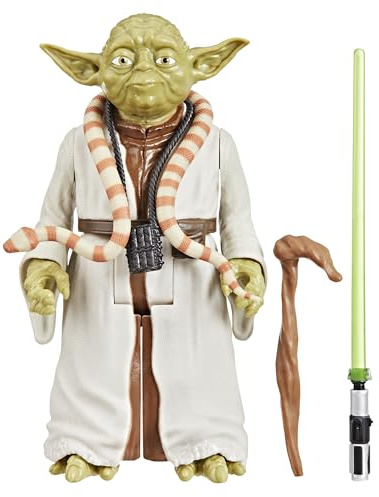 Star Wars Hasbro Titan Hero Series, Action Figure di Yoda in Scala da 30 cm