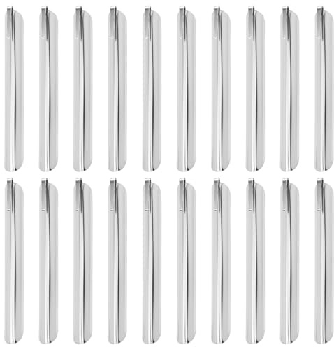 20 raspadores de migas de acero inoxidable para servidores, barredoras de mesa de diseño compacto, perfecto para limpieza, ideal para uso doméstico y comercial