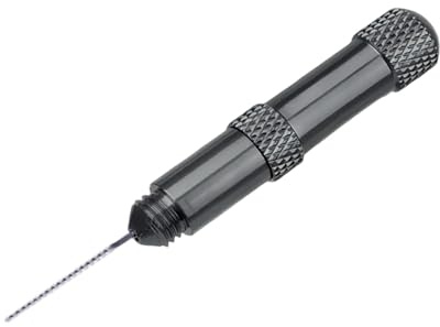 Jiuvaso Mini lima per modellismo, strumento di microlima, portatile, piccola, robusta, multifunzionale, per la lavorazione dei metalli, per la, Nero 0.7 Mm