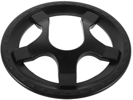 VANZACK Copertura per Catena di Bicicletta 36 Denti Protezione per Corona a 5 Fori Facile da Montare per Mountain Bike e Bici a Scatto Fisso Colore Nero Protezione Robusta