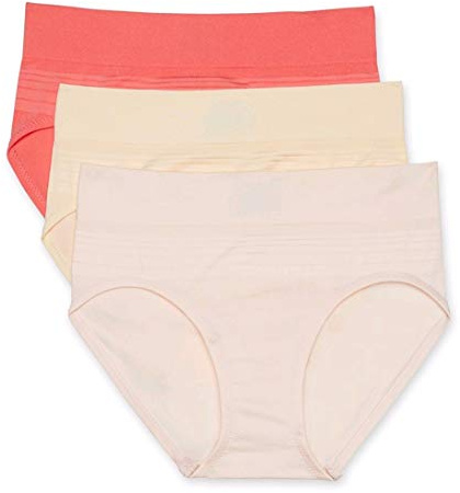Warners Blissful Benefits Dig-Free Seamless Hipster 3-Pack RU7323W