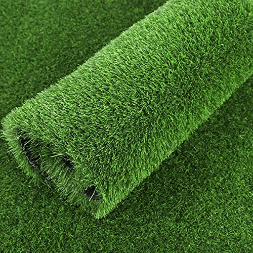 tonchean Astro Turf Rouleau de gazon artificiel 10 x 1 m Tapis de gazon synthétique long tapis de sol pour animaux de compagnie, terrasse, jardin, balcon, dératisation de mariage