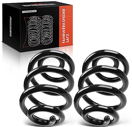 Frankberg 2x Federn Fahrwerksfeder Hinterachse Kompatibel mit Transporter IV Bus Kasten Pritsche/Fahrgestell 1990-2003 Replace# 701511105M