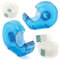 Baker Ross FX542 Mini Tape Dispensers and Tape Rolls - Pack of 2, Sticky Tape Dispenser for Kids, School Supplies, Clear Adhesive Tape