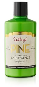 WIBERG'S Pine Bath Essence - Invigorating and Relaxing Bath Additive with Essential Oils of Pine Needles and Capsicum for Muscle Soothing Relaxing Bath Time, 300ml'