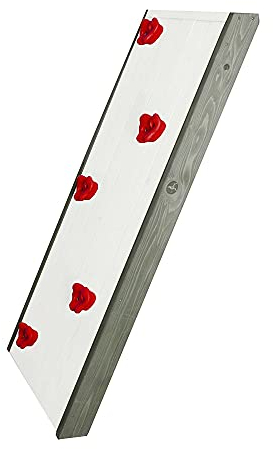 AXI Kletterwand für Spielturm oder Stelzenhaus | Kletterwand aus Holz - 132 cm