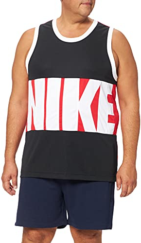 Nike Starting Five Basketball Shirt Black/University Red/White L