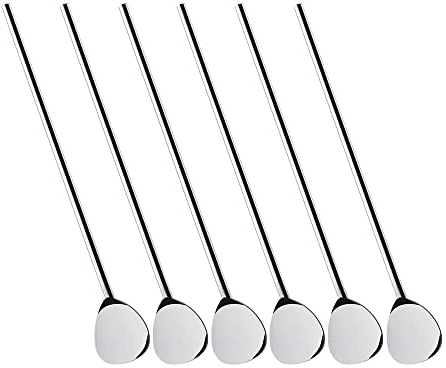 Cilio Cocktaillöffel mit Trinkhalm 6er Set