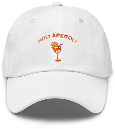 YYSWSAKY Aperol Spritz Cocktail Baseball Caps, Retro Baseball Cap Herren und Damen, Aperols Outdoor Gym Hüte Unisex-Teens Baseball Caps Geschenk, Aperol Baseballkappe Für Running Reisen Außenbereich