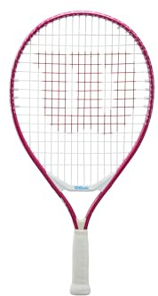 Wilson Ultra Power 19 Junior Recreational Tennis Racket - Pink/White/Blue