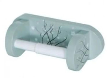 MSV Toilettenpapierhalter, Silber, Edelstahl