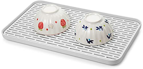 Lonian Scolapiatti a 2 ripiani, scolapiatti, vassoio per tazza e frutta