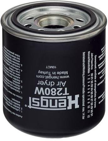 HENGST Luftfilter Type T280W - Lufttrocknerpatrone für NKW - Luftfilter Lastkraftwagen, Nutzfahrzeug Ersatzteile, NKW Luftfilter, Luftfiltration Automotive, Dieselmotor