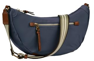 camel active Damen Umhängetasche aus Nylon Blau, Womenswear-S