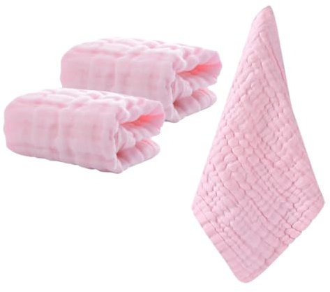 ULDIGI Baby Waschlappen Baby Handtuch Sechs Lagige 100% Sabberlätzchen Weiche Handtücher Für Neugeborene Waschbare Tücher Ideal Für Babypflege Und Hygiene