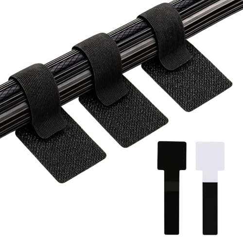30 PCS Gestion Des Câbles Sous Le Bureau, Kit Cable Management, Attache Cable Réglable, Attache Cable Bureau Autocollante, Attaches De Câble Pour Organisation De Fils