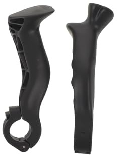 Homoyoyo Extensiones de Manillar Ergonómicas para Bicicleta de Montaña 22,2 Mm, Puños de Bocina Antideslizantes, 1 Par, Accesorios para Ciclismo de Montaña y Senderismo