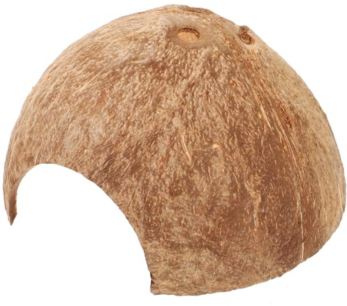 Cabilock Escondite para Reptiles con Cáscara Natural Seguro y Decorativo, Refugio para Caracoles y Arañas en Terrarios y Acuarios
