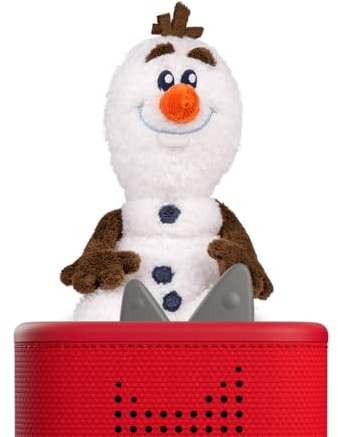 tonies Caja de abrazar Toniebox, Disney Frozen – Olaf de peluche, figura de audio con 3 historias para abrazar para niños a partir de 3 años, tiempo de reproducción aprox. 36 minutos