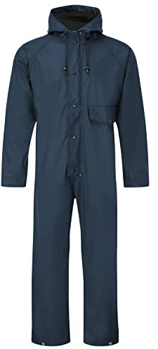 Fort - Flex Coverall - Navy Blue Overalls - Medium - Waterproof Overalls - Coverall Boilersuit - Overalls Men - Durable Mens Coveralls - Comfortable Workwear - Work Overalls for Men