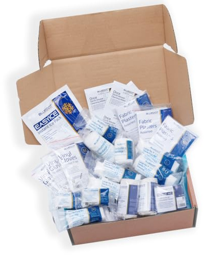 Blue Dot HSE First Aid Kit Refill 10-Pack Set